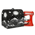 thumbnail image 1 of ZIATUBLES Kitchen Mixer Cover Waterproof Stand Mixer Cover Multi-Functional Washable Kitchen Dust Cover with Adjustable Drawstring for 4.5-5 Quart Standing Mixer, Star Moon Sun Sea Wave, 1 of 7