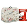 thumbnail image 1 of ZIATUBLES Kitchen Stand Mixer Cover Reusable Kitchen Mixer Cover with Adjustable Drawstring Multi-Functional Waterproof Kitchen Mixer Accessories for 6-8 Quart Standing Mixer, Dragonfly Flower, 1 of 7
