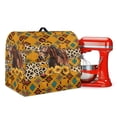 thumbnail image 1 of ZIATUBLES Kitchen Stand Mixer Dust Cover Multi-Functional Mixer Dust Cover with Front Pockets for 6-8 Quart Washable Kitchen Mixer Accessories, Horse Sunflower Leopard Print Amercian Tribal Pattern, 1 of 7