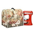 thumbnail image 1 of ZIATUBLES Mixer Cover Dust Proof Kitchen Stand Mixer Cover with Front Pockets and Carry Handle Multi-Functional Home Decor Accessories Compatible with 6-8, Hummingbird Floral, 1 of 7