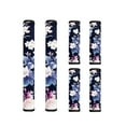 thumbnail image 1 of ZIATUBLES Refrigerator Door Handle Wraps Set of 6 Lightweight Neoprene Kitchen Appliance Decor Replacement Sturdy Handle Covers Fit Fridge Microwave Oven, Peony Floral Deep Blue, 1 of 7