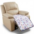 thumbnail image 1 of ZIATUBLES Starfish Shell Print Recliner Chair Slipcover, Anti-Slip Washable Furniture Protector for Reclining Couch Seat Cushion, Pet Dog Cat Friendly Living Room Decor Accessory, 1 of 8