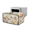 thumbnail image 1 of ZIATUBLES Toaster Oven Cover Anti Scratch Kitchen Countertop Appliance Protector Cover Dust Case Machine Washable Home Organization, 18.5" x 14.5" x 9", Hummingbird Floral, 1 of 8