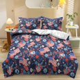 thumbnail image 1 of ZIATUBLES Twin Size Soft Duvet Cover Set, 3-Piece Breathable Polyester Bedding with Zipper Closure, Lightweight All-Season Comforter Cover, Machine Washable Home Dorm Decor, 1 of 8