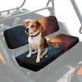 thumbnail image 1 of ZIATUBLES Wolf Print UTV Seat Covers 2 Pack, Waterproof Polyester Replacement Front Bench Seats Covers, Wear-Resistant UTV Outdoor Accessory Part for Kawasaki Mule, 1 of 8