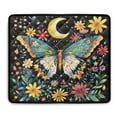 thumbnail image 1 of ZIATUBLESButterfly Moon Floral Washing Machine Dust Cover Pad Washer and Dryer Top Protector Mat for Laundry Room Kitchen Home Washable Decor Accessories, 24 x 19.7 Inch, 1 of 7