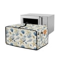 thumbnail image 1 of ZIATUBLESStarfish Shell Coral Print Toaster Oven Cover Linen-Look Polyester Fabric Appliance Dust Cover Large Size Stain Resistant Kitchen Countertop Decor Organization, 22.5" x 18.5" x 13", 1 of 8