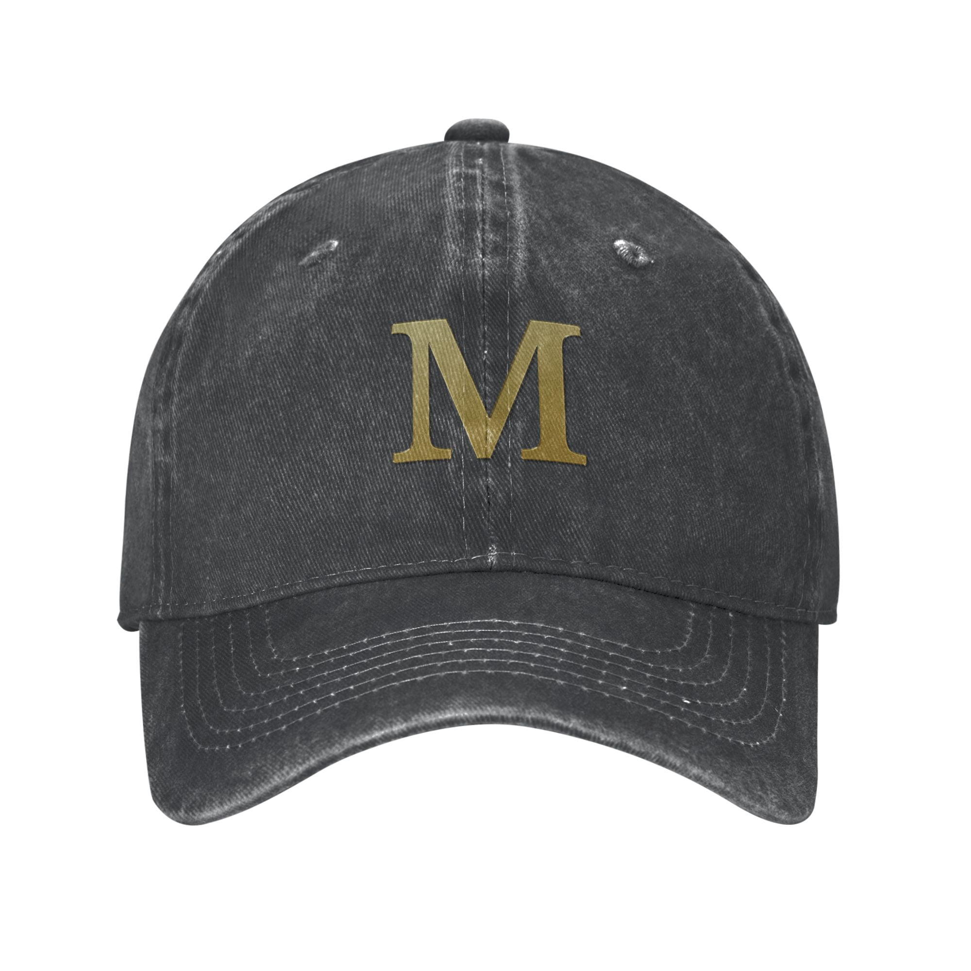 ZICANCN Adjustable Baseball Cap Women, Alphabet M Pattern Hats for Men ...