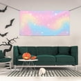 thumbnail image 1 of ZICANCN Banner Yard Signs, Fantasy Colorful Sparkling Background Party Wall Decor for Indoor Outdoor Room, Medium Size, 1 of 7