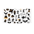 thumbnail image 1 of ZICANCN Banner Yard Signs, Halloween Monster Pumpkin Skull Party Wall Decor for Indoor Outdoor Room, Small, 1 of 8
