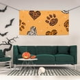 thumbnail image 1 of ZICANCN Banner Yard Signs, Leopard Print Heart Dog Paw Party Wall Decor for Indoor Outdoor Room, Small Size, 1 of 7