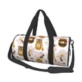 thumbnail image 1 of ZICANCN Bee Honey Jar Print Travel Duffle Bag, Sports Tote Gym Bag Weekenders Bags for Women Men, 1 of 8