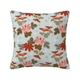 thumbnail image 1 of ZICANCN Blooming Flowers Throw Pillow Covers, Bed Couch Sofa Knit Decorative Pillow Covers for Living Room Farmhouse, 20"x20", 1 of 8