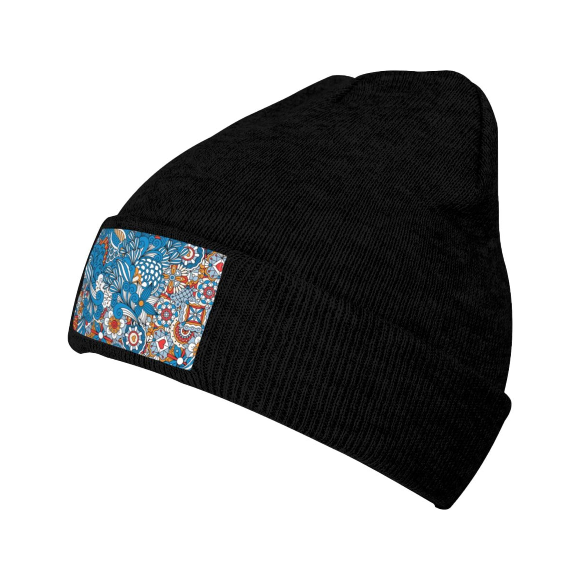 帽子 volume knit beanie Women's Soft Knitting Visor Beanie Winter Hat with Brim