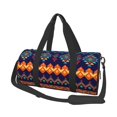 thumbnail image 1 of ZICANCN Boho Indian Seamless Background Travel Duffle Bag, Sports Tote Gym Bag Weekenders Bags for Women Men, 1 of 8