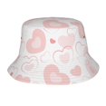 thumbnail image 1 of ZICANCN Bucket Hat -A Heart Love Pattern Unisex Print Double-Side-Wear Bucket Hat for Fishing Beach Outdoor, 1 of 5