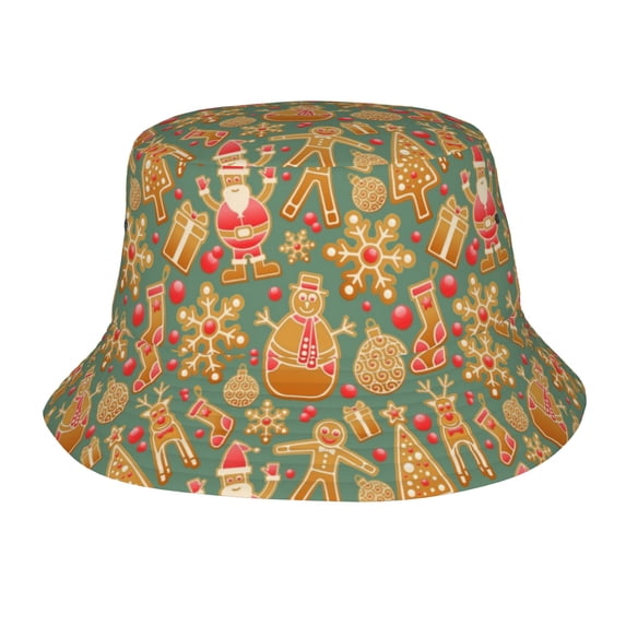ZICANCN Bucket Hat -Pattern Seamless Unisex Print Double-Side-Wear Bucket Hat for Fishing Beach Outdoor