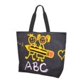 thumbnail image 1 of ZICANCN Canvas Tote Bag Aesthetic - Back to School Abc Grocery Bags Reusable Shopping Bags with Handles Durable Foldable Washable for Women Men, 1 of 8