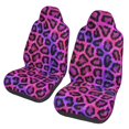thumbnail image 1 of ZICANCN Car Seat Cover Purple Leopard Print Car Front Seat Covers Protectors , Automotive Seat Covers for Cars Trucks Suv, 1 of 8