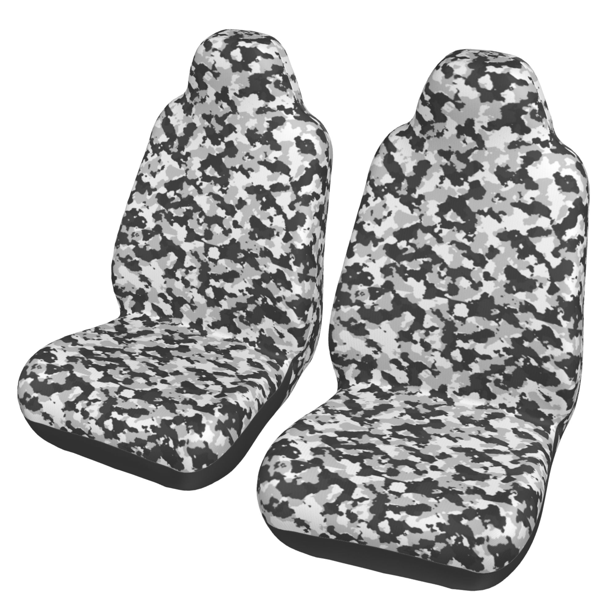 Black Grey Camouflage Car Back Seat Pet Covers, Backseat Seat Covers, Seat Protector, Car Accessories, Abstract outlet Art