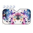 thumbnail image 1 of ZICANCN Car Sun Shades Front Windshield, Beautiful Watercolor Butterfly Automotive Front Window Sun Shield Visor, Small Size, 1 of 9