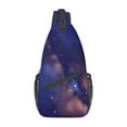 thumbnail image 1 of ZICANCN Crossbody Sling Bag for Men Women - Galaxy Sky Casual Shoulder Backpacks for Travel Sport Climbing Runners Daypack, 1 of 9