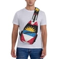thumbnail image 1 of ZICANCN Crossbody Sling Bags for Women Men,Antigua and Barbuda Metallic Style Flag Casual Shoulder Backpacks for Hiking Daypacks, 1 of 9