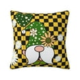 thumbnail image 1 of ZICANCN Decorative Throw Pillow Covers , Gnome Eif Couch Sofa Decorative Knit Pillow Covers for Living Room Farmhouse 18"x18", 1 of 8