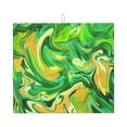 thumbnail image 1 of ZICANCN Dish Drying Mat for Kitchen Countertop, Acid Green Marble Texture Drainer Mats with Non-slip Rubber Backed, Super Absorbent Easy Clean Rack Pad,\r\n16x18 Inches, 1 of 9