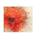 thumbnail image 1 of ZICANCN Dish Drying Mat for Kitchen Countertop, Poppy Flower Drainer Mats with Non-slip Rubber Backed, Super Absorbent Easy Clean Rack Pad,\r\n16x18 Inches, 1 of 9