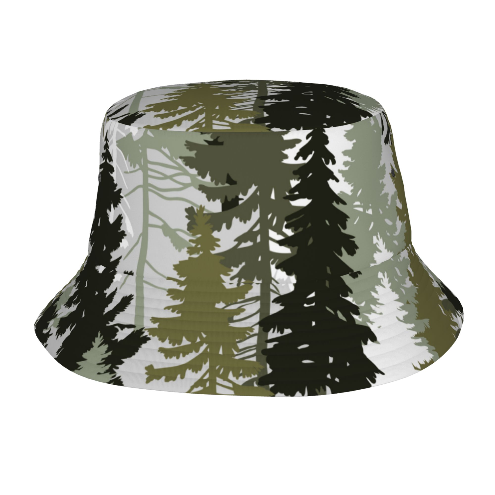 ZICANCN Forest Trees Landscape Bucket Hat , Unisex Print Double-Side ...