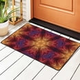 thumbnail image 1 of ZICANCN Fractal Abstract Artistic Area Rugs Doormat , Facecloth Non-Slip Floor Mat Rug for Living Room Kitchen Sink Area Indoor Outdoor Entrance 36"x24", 1 of 9