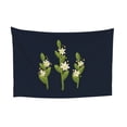 thumbnail image 1 of ZICANCN Funny Tapestry for Bedroom Aesthetic,Floral Pastel Pattern Pattern Wall Tapestry for Living Room 60x40 Inches, 1 of 8