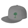 thumbnail image 1 of ZICANCN Green Palm Tree Pattern Baseball Caps, Trucker Hats for Men And Women, Adjustable Breathable Flat Caps, Gray, 1 of 8
