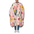 thumbnail image 1 of ZICANCN Hair Cutting Cape for Adults, Bright Floral Blossoms Blooms Cape Salon Barber Cape for Hair Stylist Shampoo Capes Waterproof, 55x66 Inches, 1 of 7