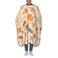 thumbnail image 1 of ZICANCN Hair Cutting Cape for Adults, Leaf Bird Mushroom Autumn Cape Salon Barber Cape for Hair Stylist Shampoo Capes Waterproof, 55x66 Inches, 1 of 7