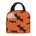 thumbnail image 1 of ZICANCN Insulated Lunch Bag for Women Men, Bats Flying Cute Horror Reusable Cute Lunch Bags for Picnic School Work Office, 1 of 8