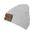 thumbnail image 1 of ZICANCN Knit Beanie Hat-ABC Alphabet Letters Winter Cap Soft Warm Classic Hats for Men Women Read to Learn Literacy, 1 of 8