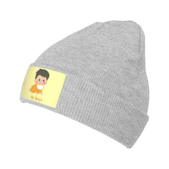 ZICANCN Knit Beanie Hat-Baby Child Drawing Winter Cap Soft Warm Classic Hats for Men Women Sketch Kid Boy Son Cute