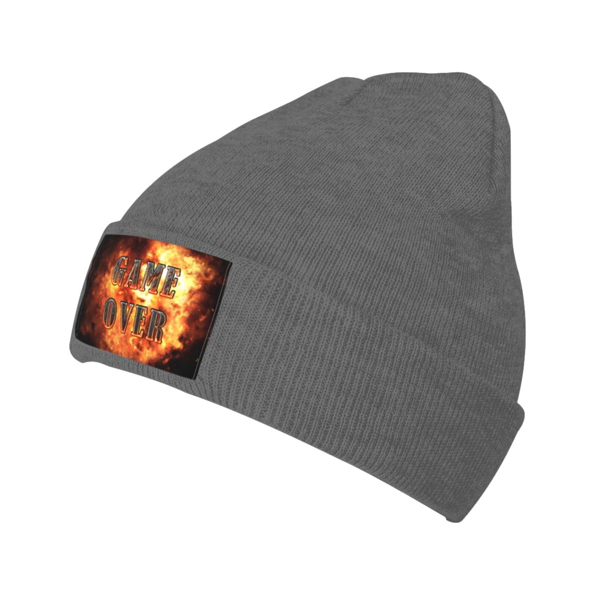 【TEKET】Noel Beanie ZICANCN Knit Beanie Hat-Game Video Game Over Winter Cap Soft