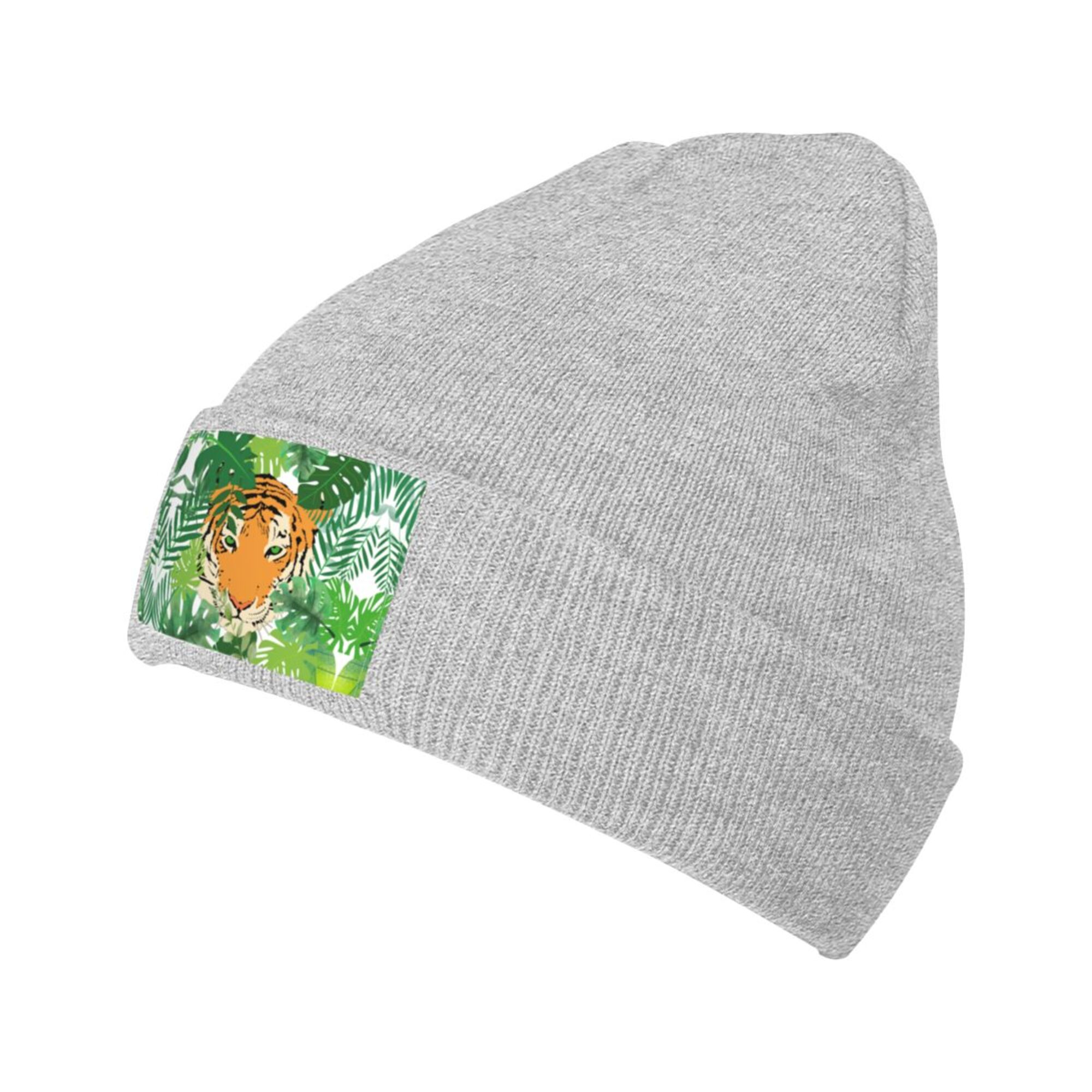 ZICANCN Knit Beanie Hat-Tiger Wildlife Animal Winter Cap Soft Warm
