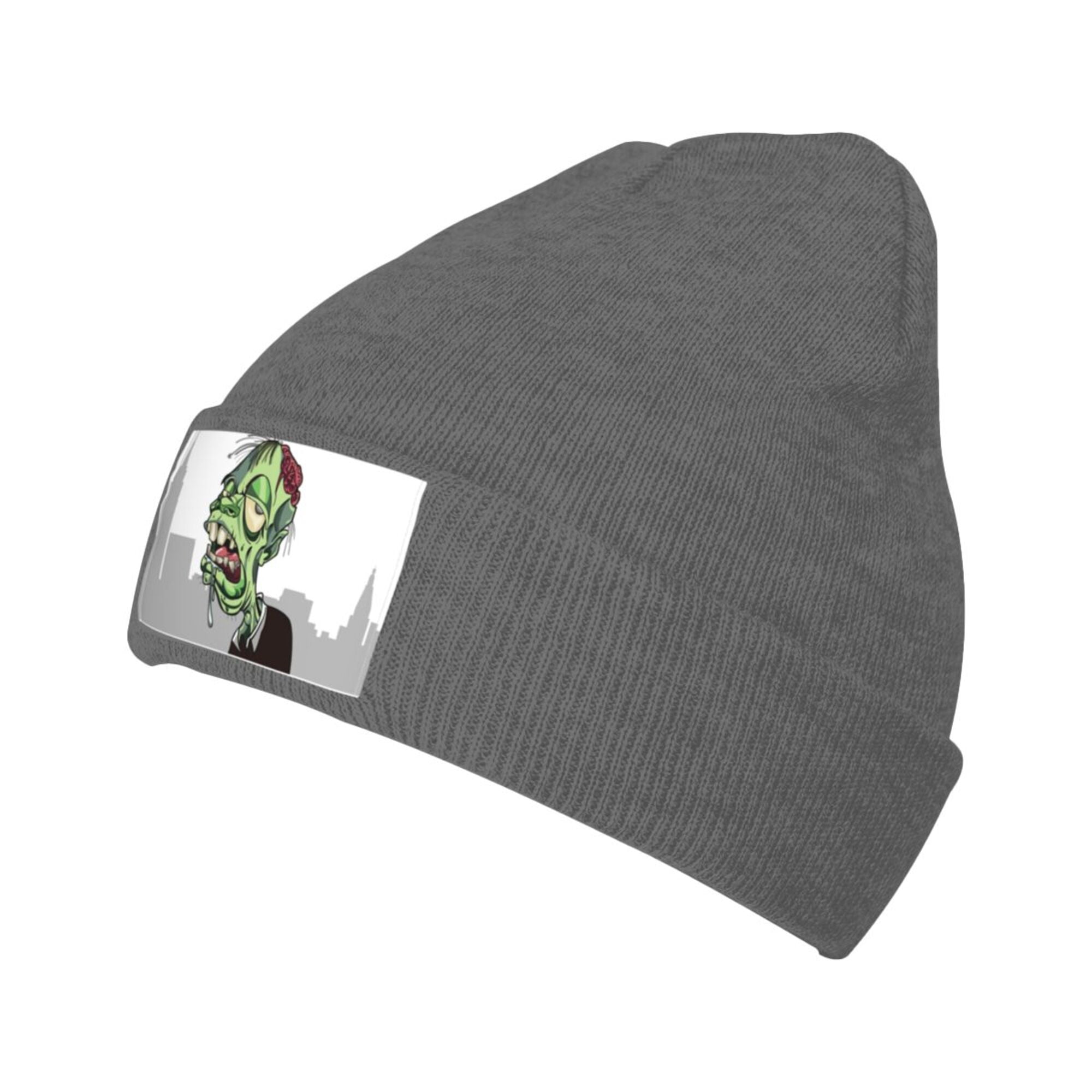 ZICANCN Knit Beanie Hat-Zombie City Apocalypse Winter Cap Soft