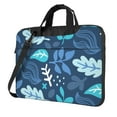 thumbnail image 1 of ZICANCN Laptop Case 14 inch, Abstract Seamless Leaf Pattern Work Shoulder Messenger Business Bag for Women and Men, 1 of 9