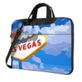 thumbnail image 1 of ZICANCN Laptop Case 14 inch, Las Vegas Welcome Sign Work Shoulder Messenger Business Bag for Women and Men, 1 of 9