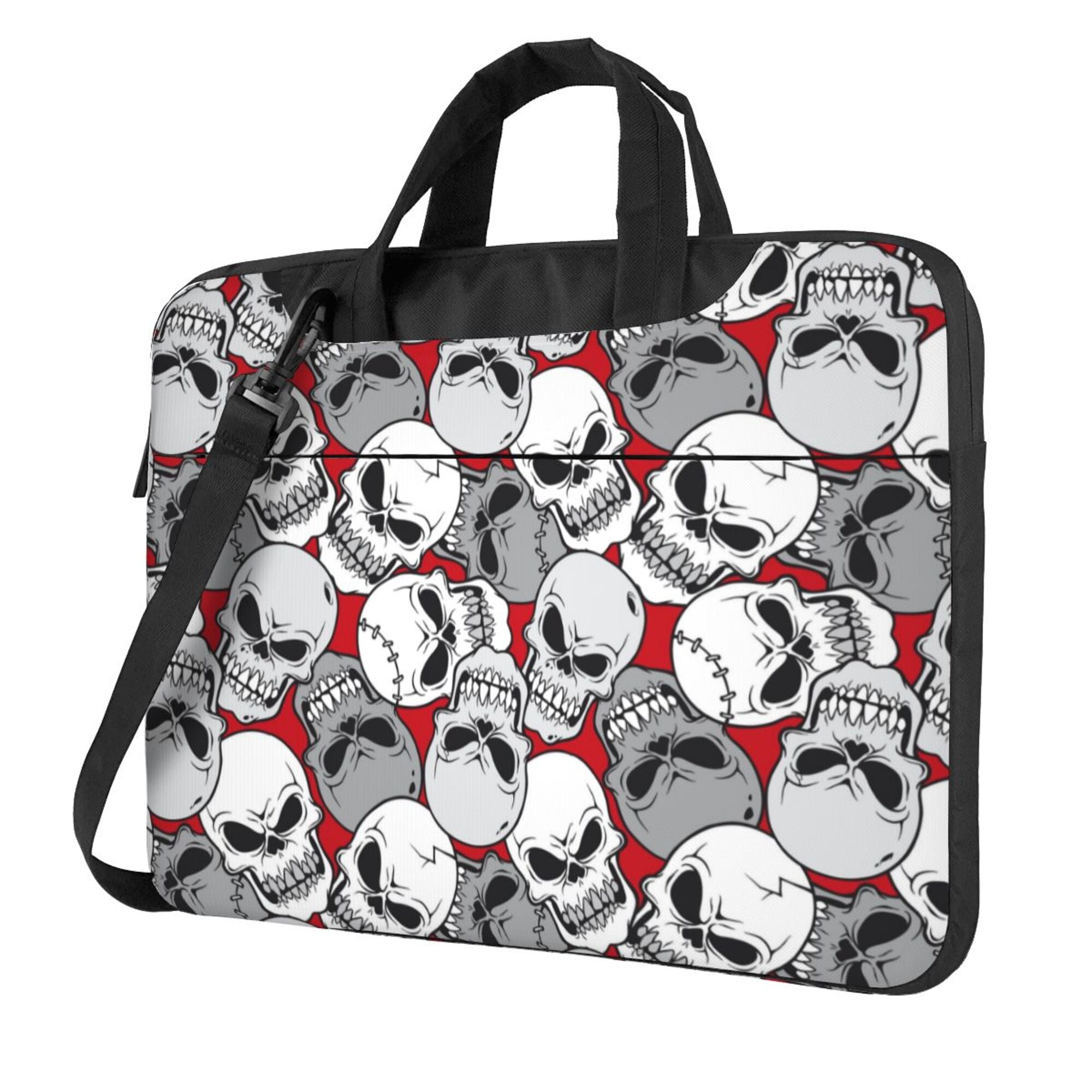 ZICANCN Laptop Case 14 inch, Seamless Abstract Skull Cartoon Work ...