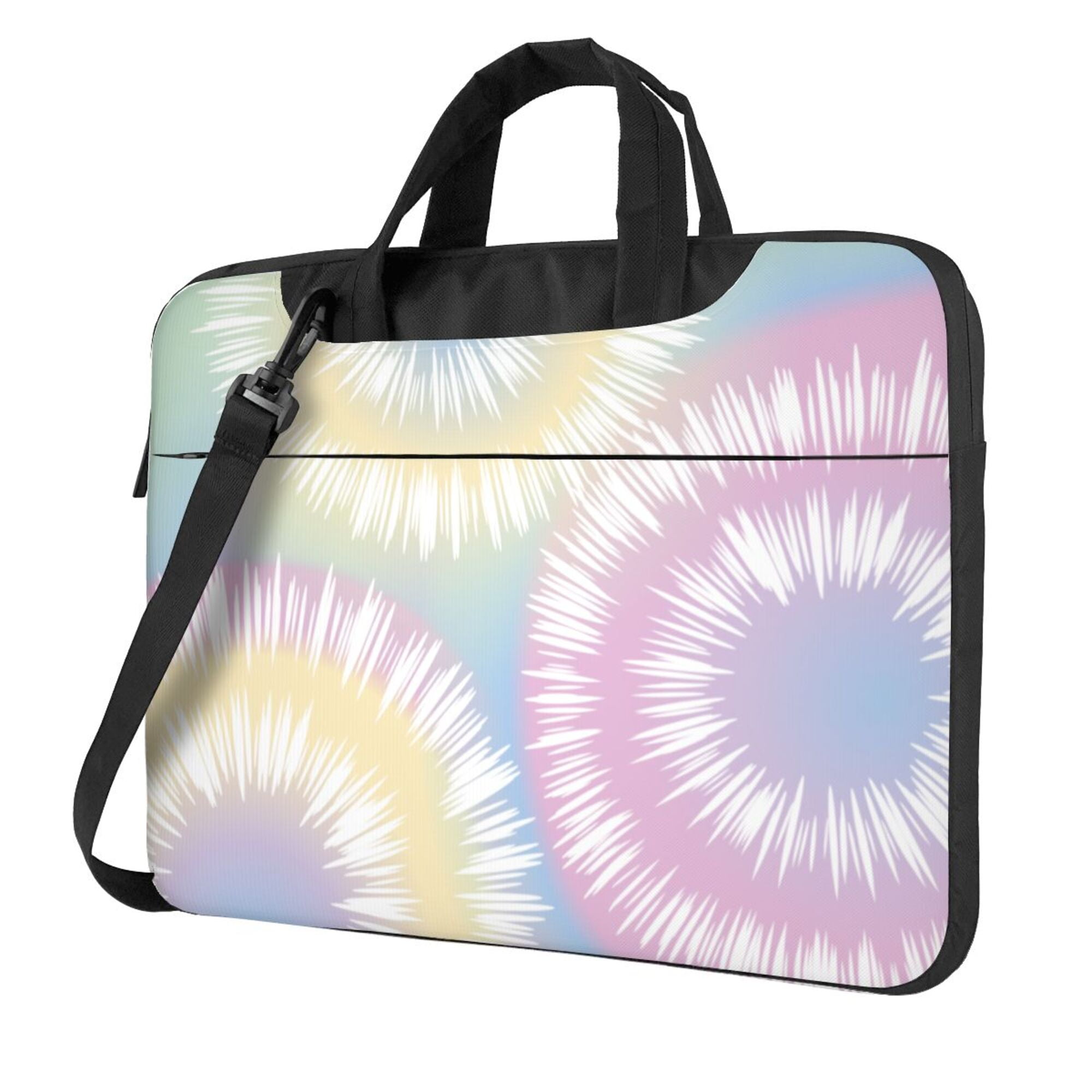 ZICANCN Laptop Case 14 inch, Tie Dye Pattern Colorful Design Work