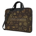 thumbnail image 1 of ZICANCN Laptop Case 15.6 inch, Avid Gaming Enthusiast Work Shoulder Messenger Business Bag for Women and Men, 1 of 9