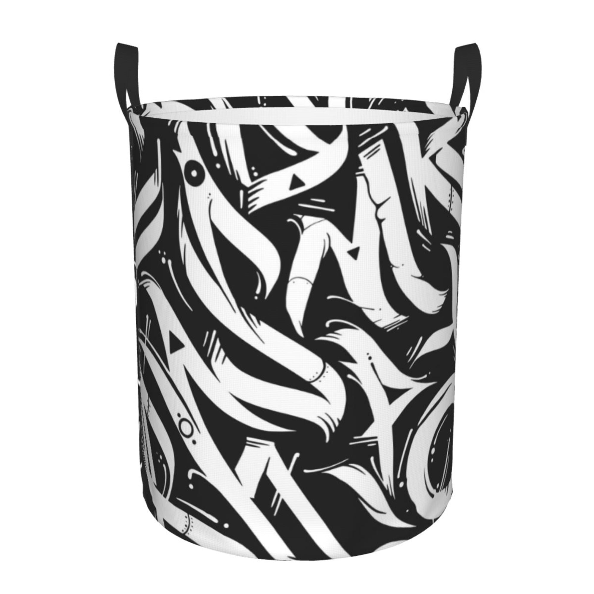 WTF Cheetah Hiphop Graffiti Print Laundry Basket