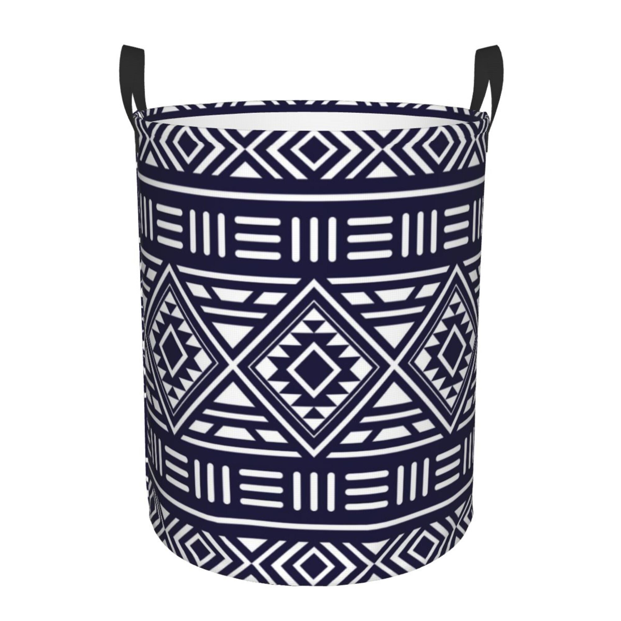 Multicolor Rose Floral Abstract Tribal Aztec Laundry Basket