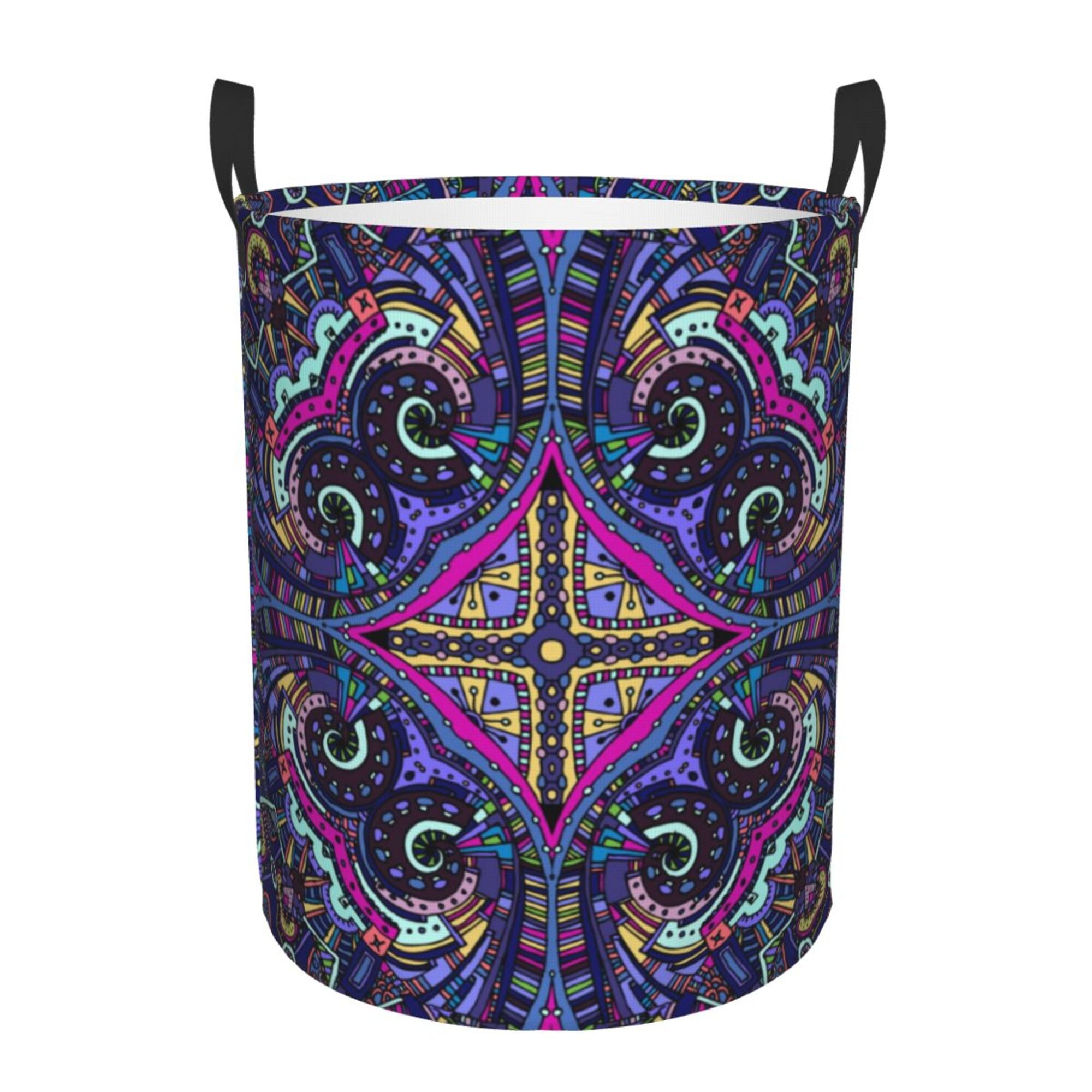 ZICANCN Laundry Basket Organizer, Boho Stribal Ethnic Native ...